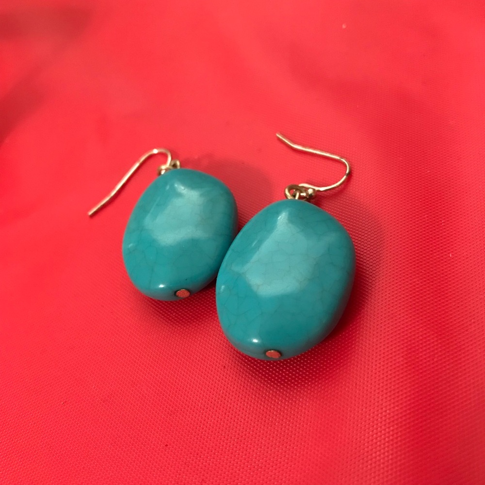 ✨5/$10✨ Blue stone-like earrings